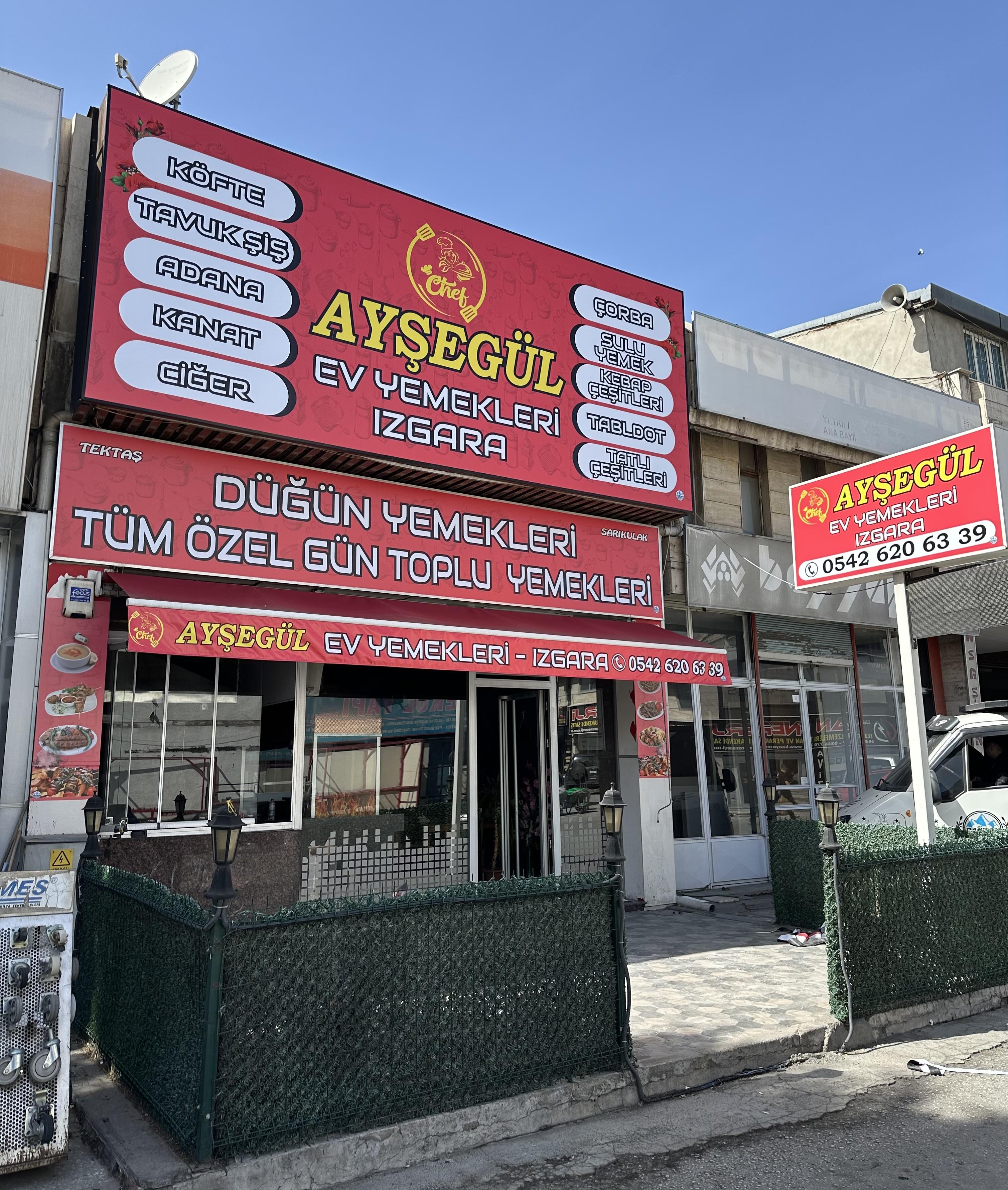 Konya’da Dağhan Tabela Reklam tarafından hazırlanan branda tabela uygulaması