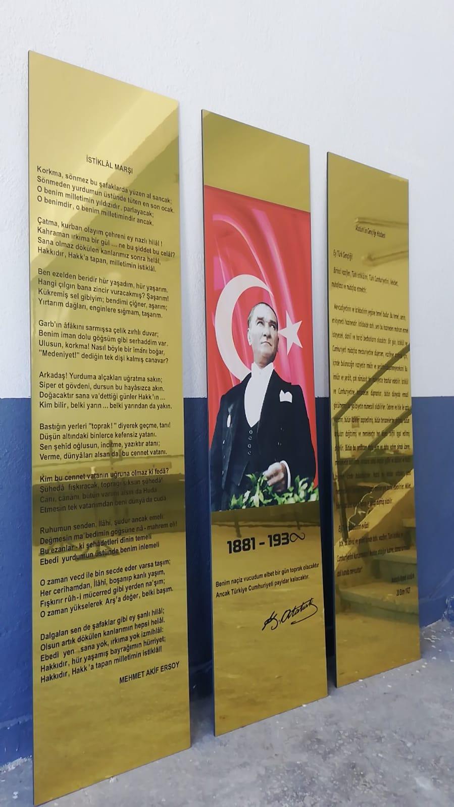 Konya’da Dağhan Tabela Reklam tarafından hazırlanan öne çıkan tabela çalışmaları uygulaması